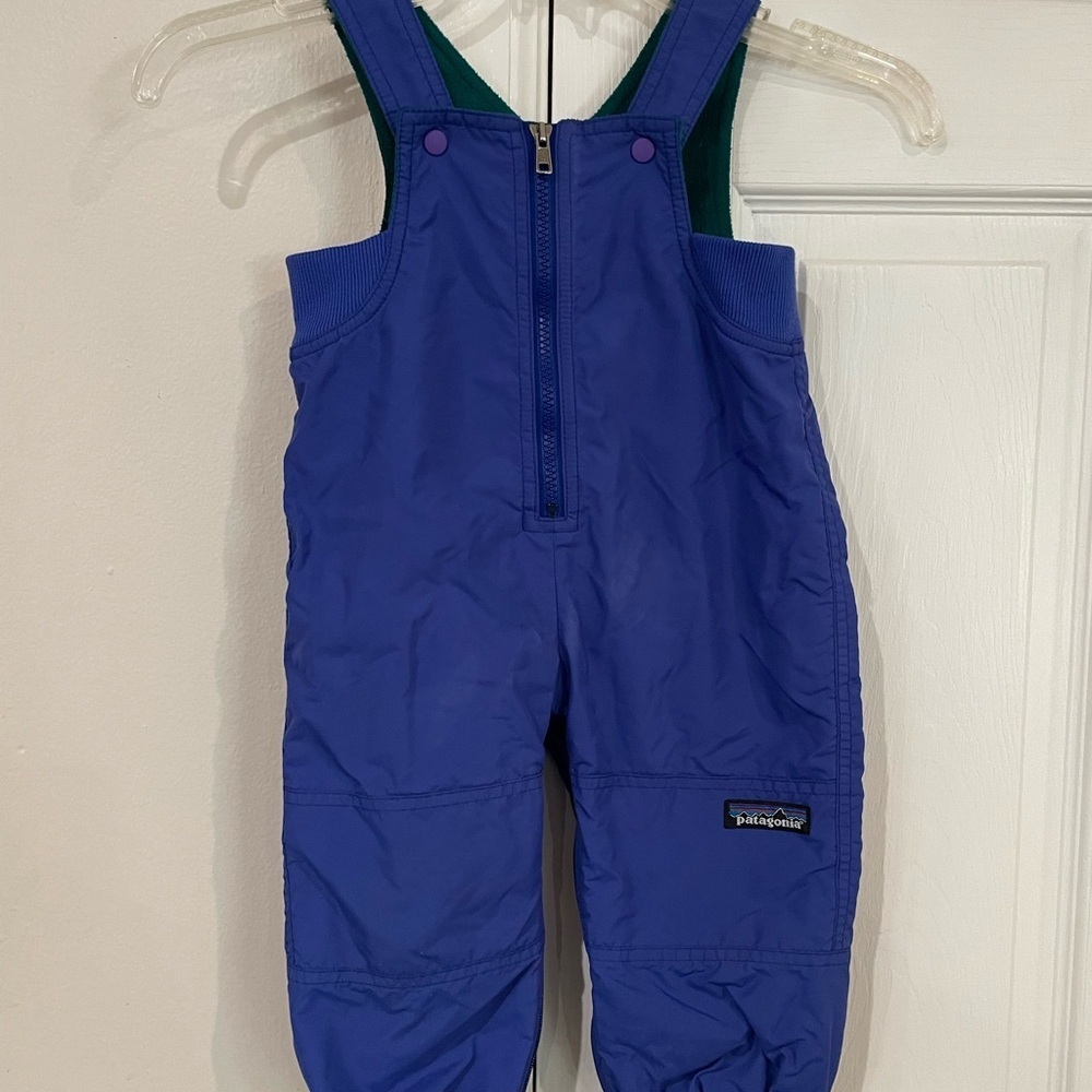 Patagonia Kids purple/blue Overalls - Picture 3 of 5